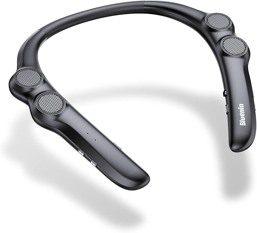 Amazon.co.jp: ウェアラブル ネックスピーカー ポータブルスピーカー