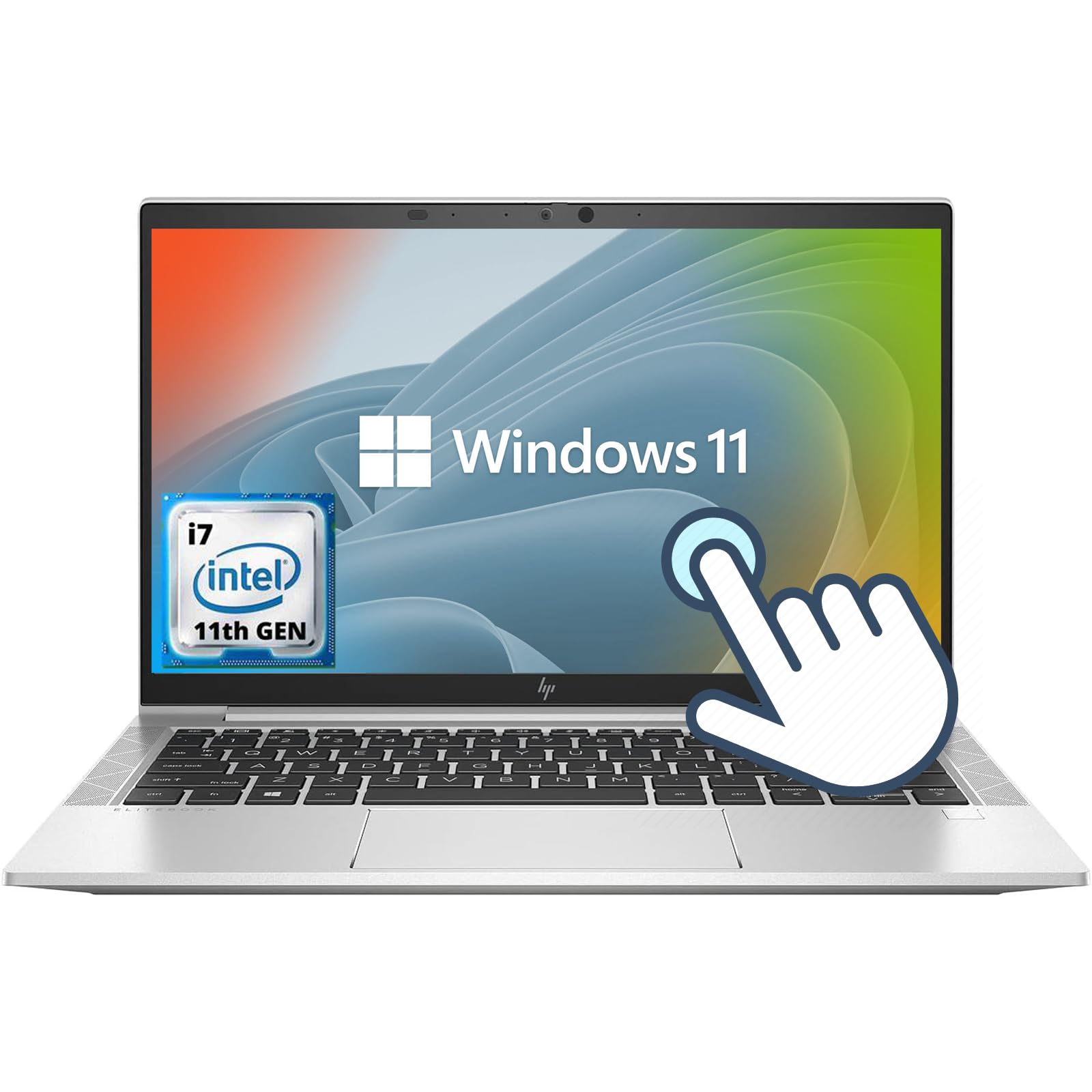 Amazon.com: HP EliteBook 830 G8 Laptop Touchscreen i7, 13.3in FHD