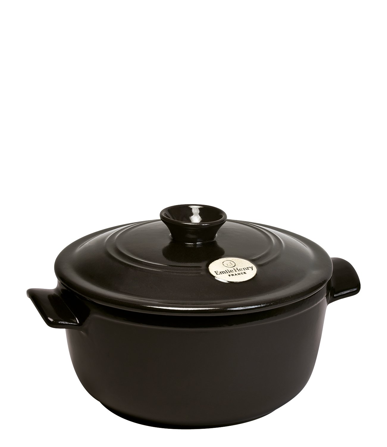 Amazon.com: Emile Henry 2.6 Qt. Round Dutch Oven | Charcoal: Home
