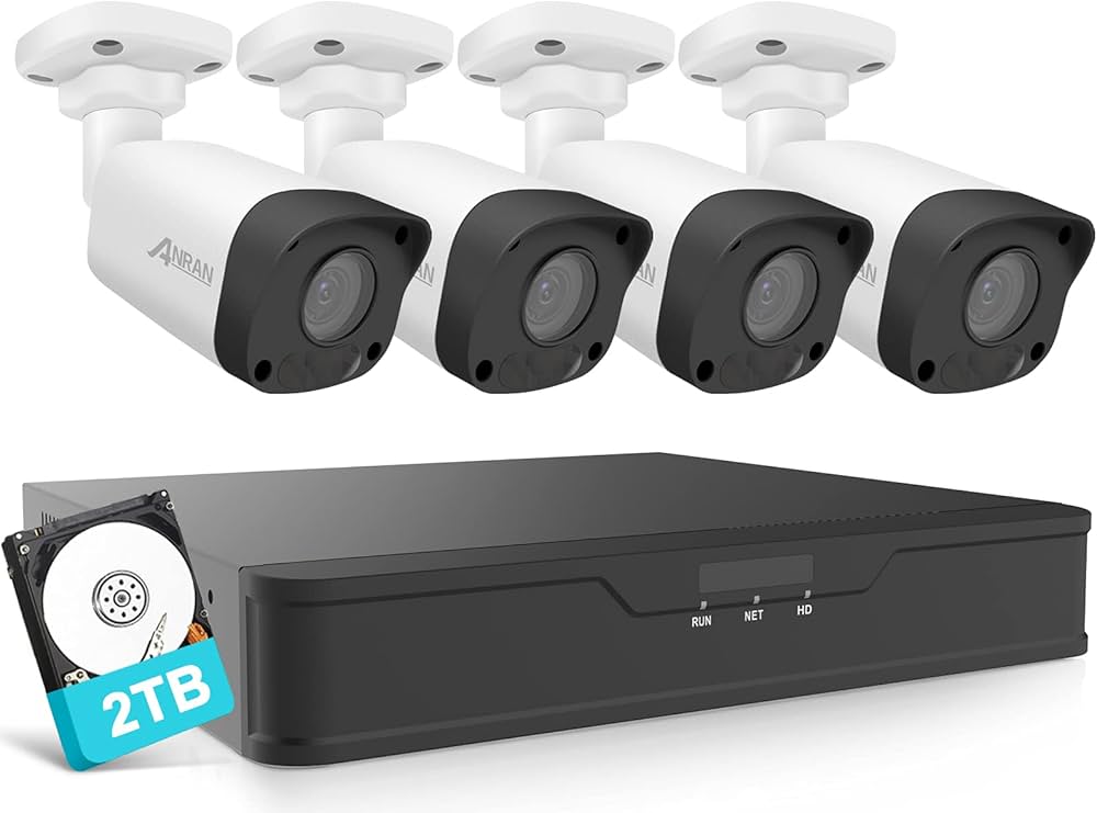 Amazon.co.jp: 【800万画素・4K・AI人体感知】防犯カメラ 屋外 有線