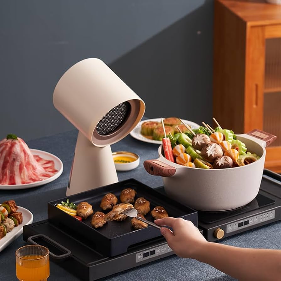 Amazon.co.jp: 【2024 Newモデル】Bolani 卓上レンジフード 卓上吸煙機