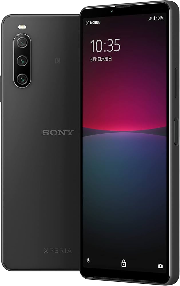 Amazon | ソニー Xperia10IV ブラック SIMフリースマホ XQ-CC44 B