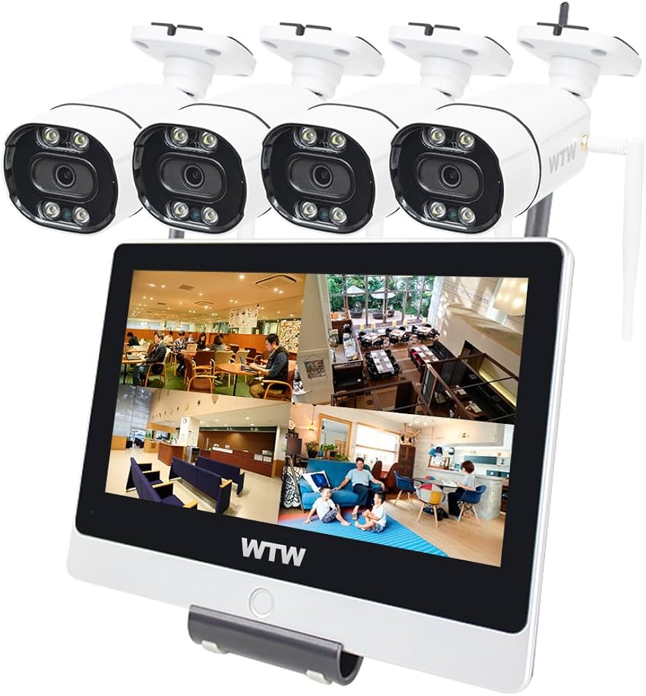Amazon.co.jp: WTW 塚本無線 Par 12インチディスプレイ 標準カメラ4台