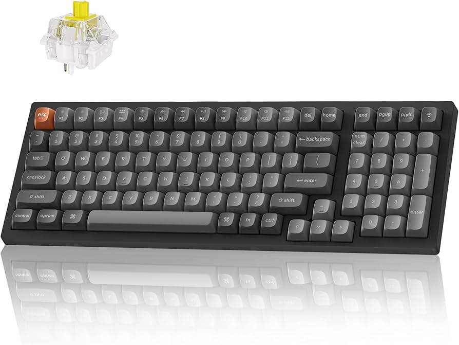Amazon.com: Keychron K4 Max Wireless Custom Mechanical Keyboard