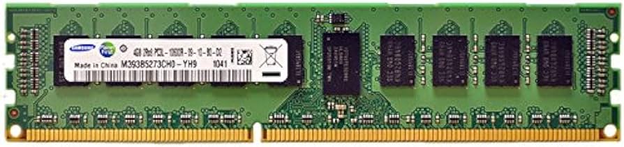 Samsung 16GB DDR3/DDR3L 1600MHz PC3L-12800R ECC RDIMM 2Rx4 Dual