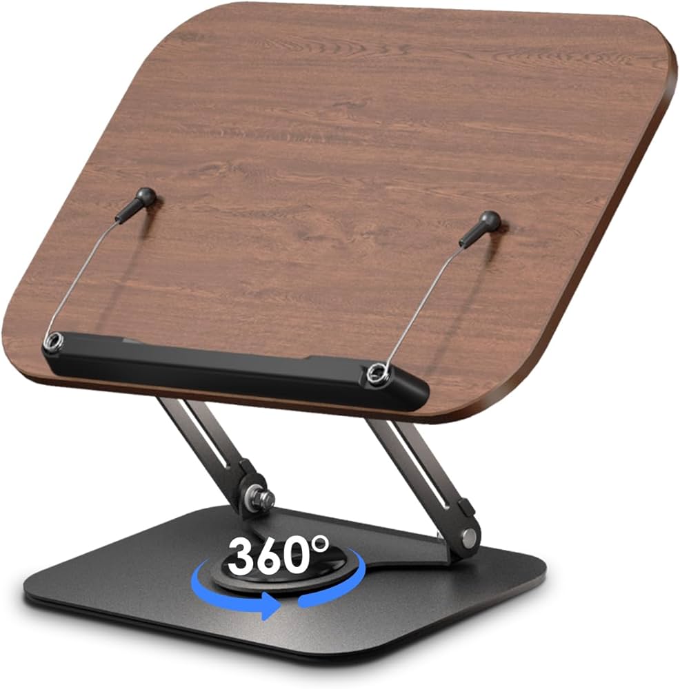 Amazon | viozon ブックスタンド 書見台 読書台 360度回転式台座 無