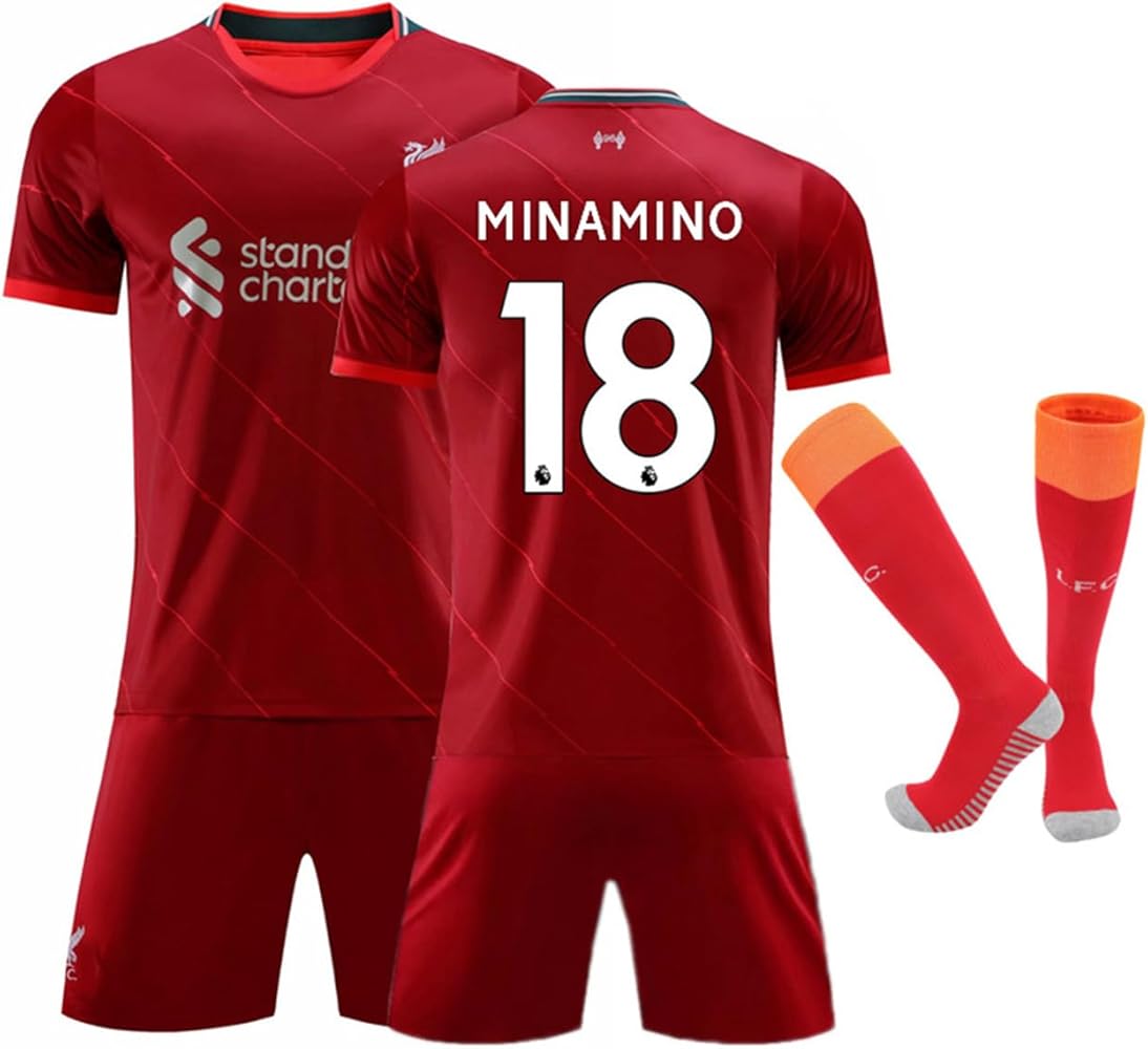 Amazon.co.jp: OUNIY 南野拓実 ユニフォーム 背番号18 Minamino モナコ