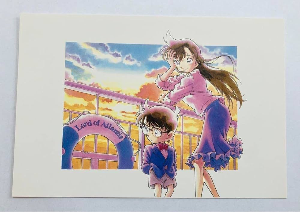 Amazon | コナン 青山剛昌世界展 複製原画 毛利蘭 限定ポストカード