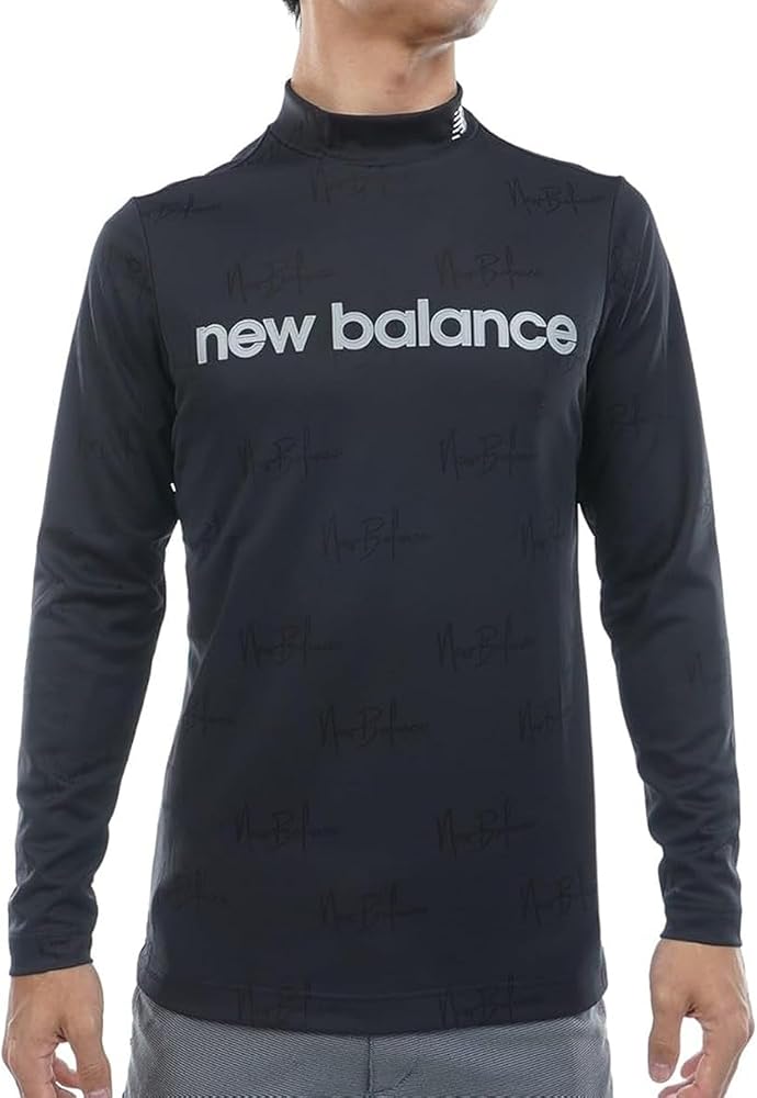 Amazon.co.jp: [ニューバランス] ゴルフ メンズ 長袖 モックネック