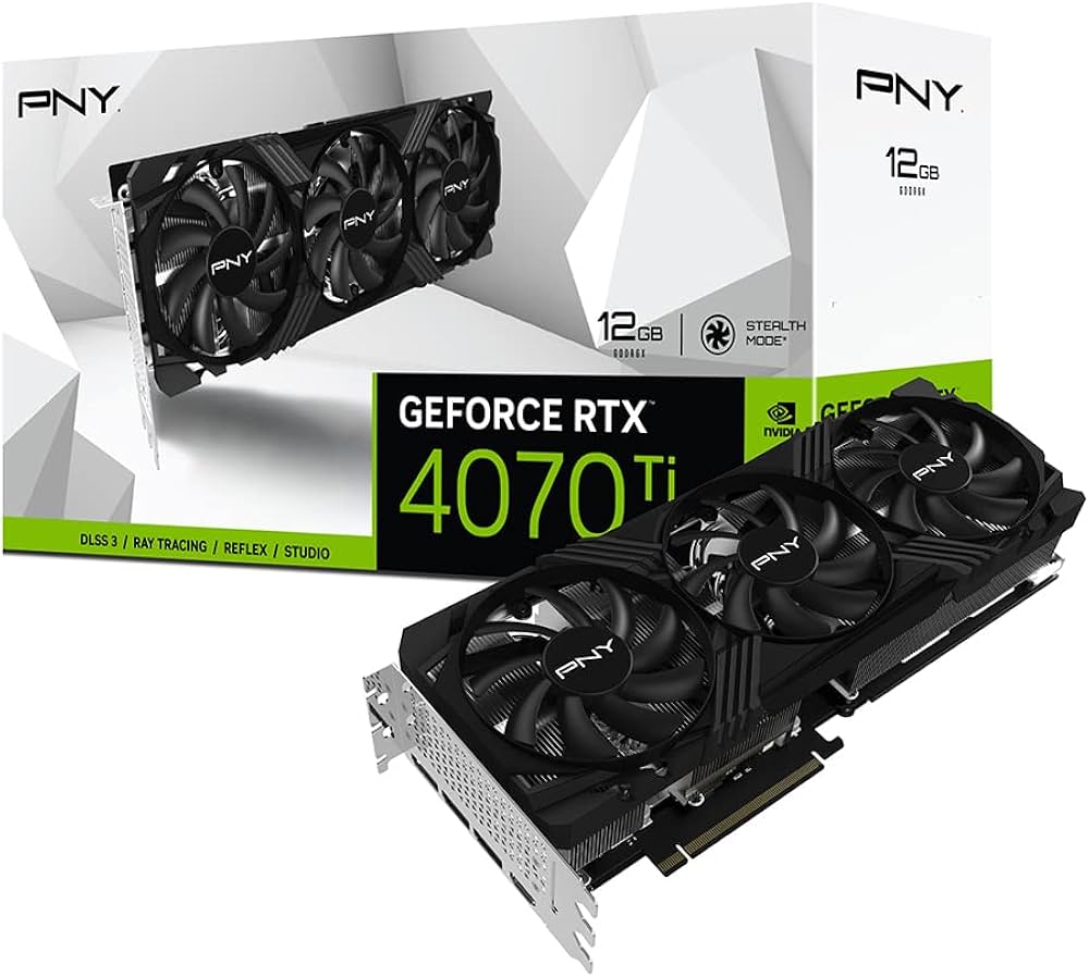 Amazon | PNY GeForce RTX4070Ti 12GB VERTO LED 3FAN