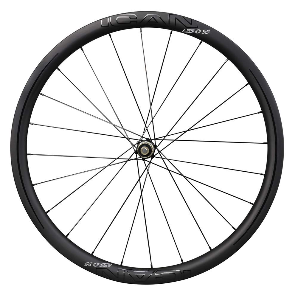Amazon | ICAN(アイカン) AEROロード バイク ホイール 700Cカーボン