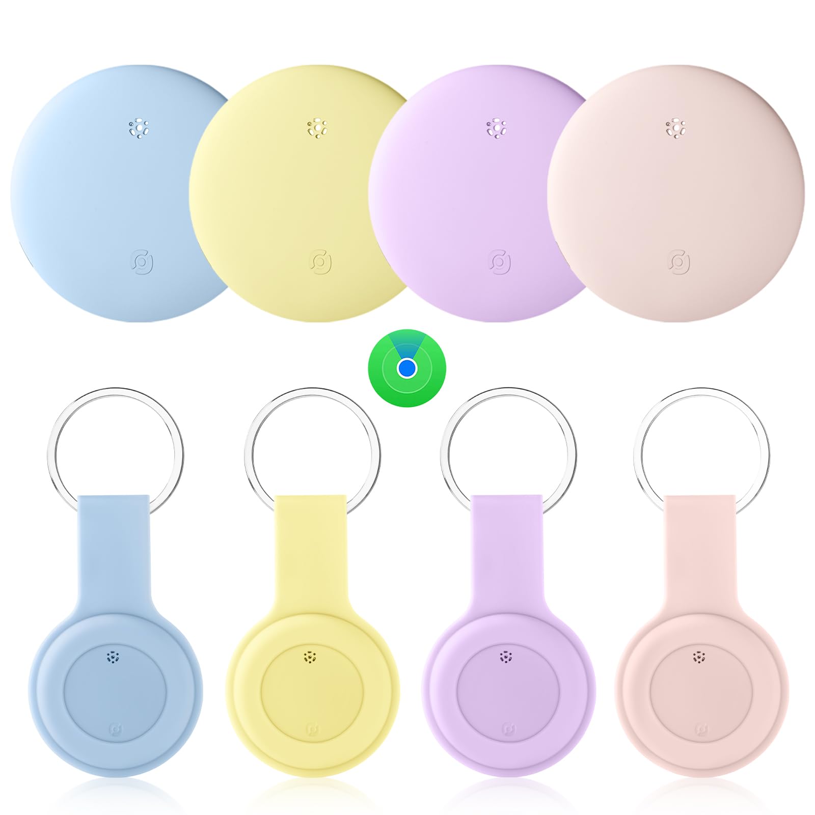 Amazon.co.jp: airtag エアタグ（4個セット） スマートタグ 紛失防止