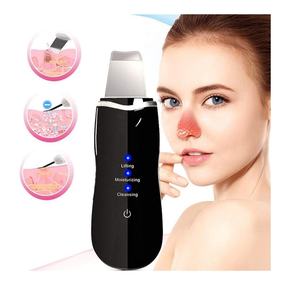 Amazon | 超音波スキンスクラバーディープクリーニング顔スクラバー