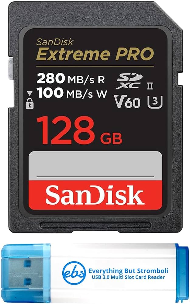 Amazon | SanDisk 128GB Extreme Pro SD UHS-II メモリーカード Canon