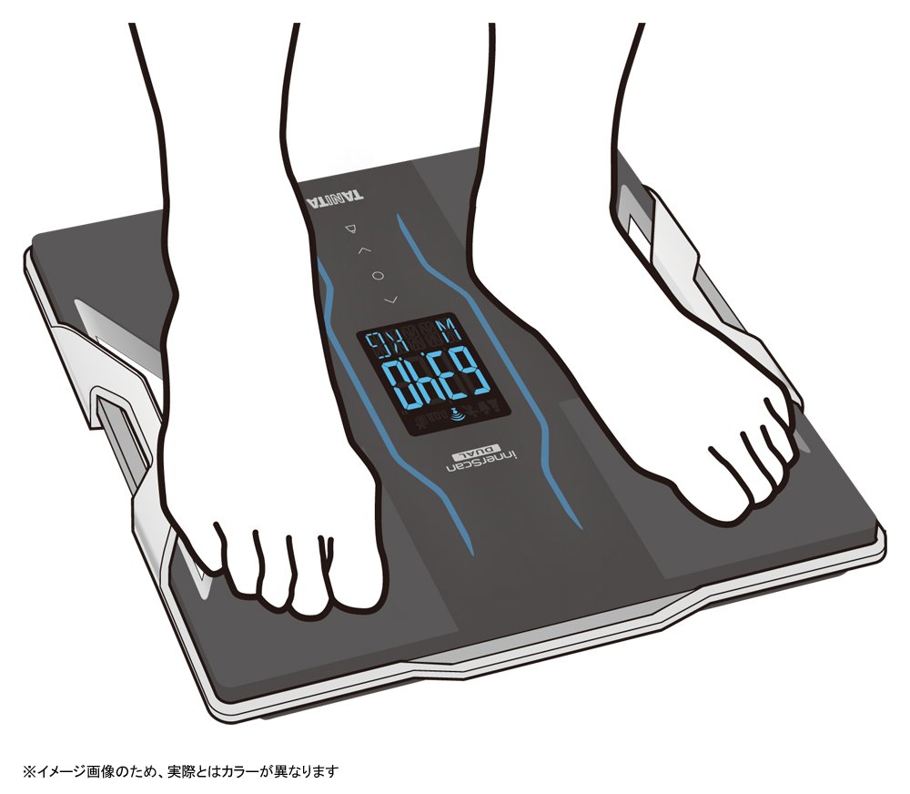 Amazon | タニタ デュアルタイプ体組成計 インナースキャンデュアル