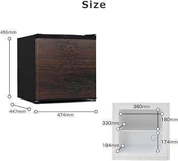 Amazon | 【左右開き対応/冷凍庫】TOHOTAIYO 1ドア 32L 直冷式冷凍庫