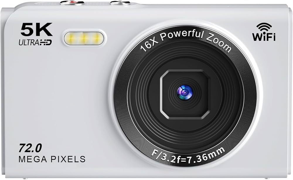 Amazon.co.jp: YULINJIA デジタルカメラ 5K デジカメ スマホに送れる