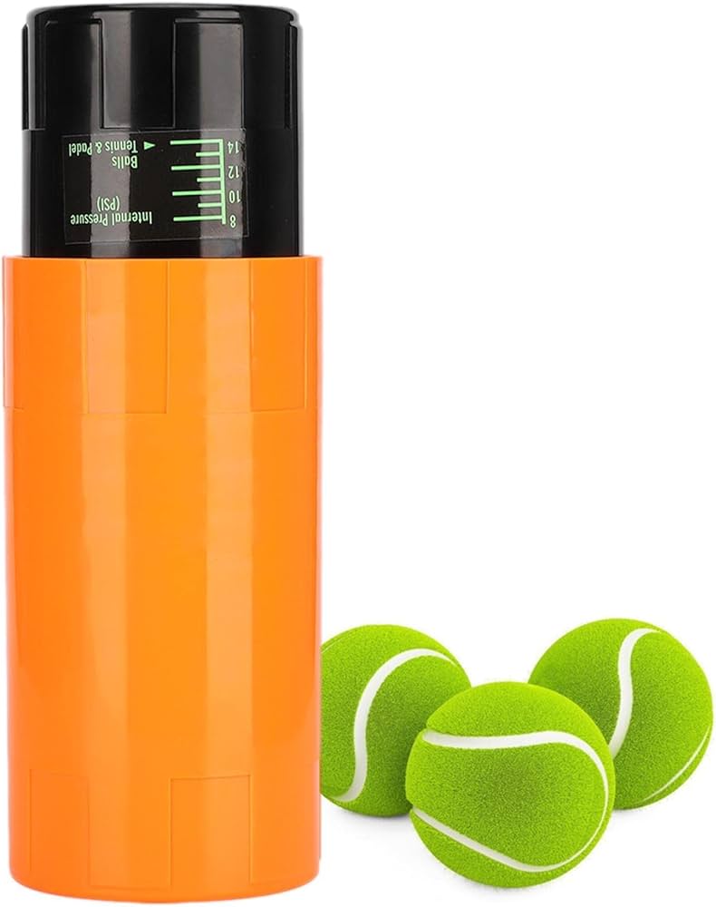 Amazon | テニスボール圧力缶 | リバイブ テニス ボール プレッシャー