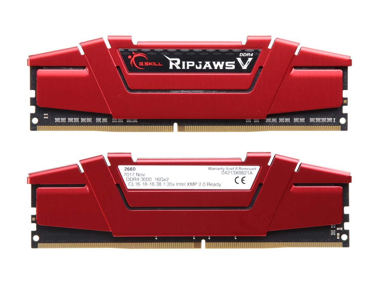 Amazon | G.SKILL 32GB (2 x 16GB) Ripjaws Vシリーズ DDR4 PC4-24000