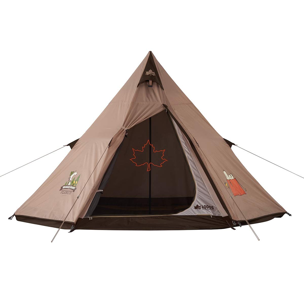Amazon.co.jp: ロゴス(LOGOS) SNOOPY Tepee テント 86001083