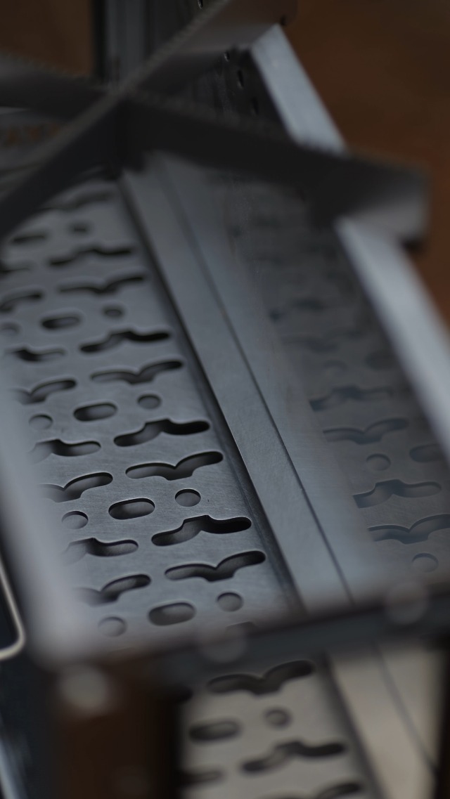 Amazon | Soomloomハーフユニット焚き火台SparkJarrファイヤーピット