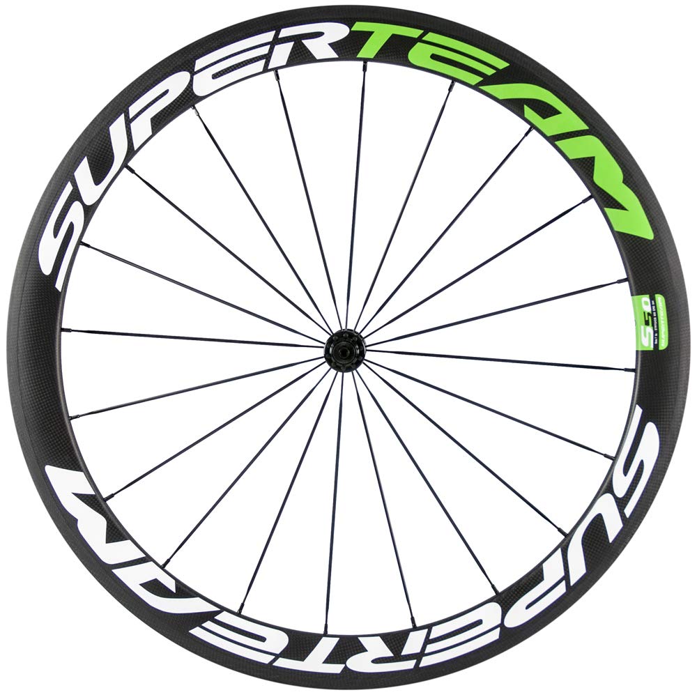 Amazon | SUPERTEAM 50mm クリンチャ ーホイールセット700c 23mm