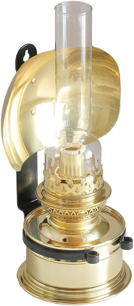 Amazon.co.jp: (DIL8877)(パントレイランプ-14) 真鍮製 船舶燈オイル