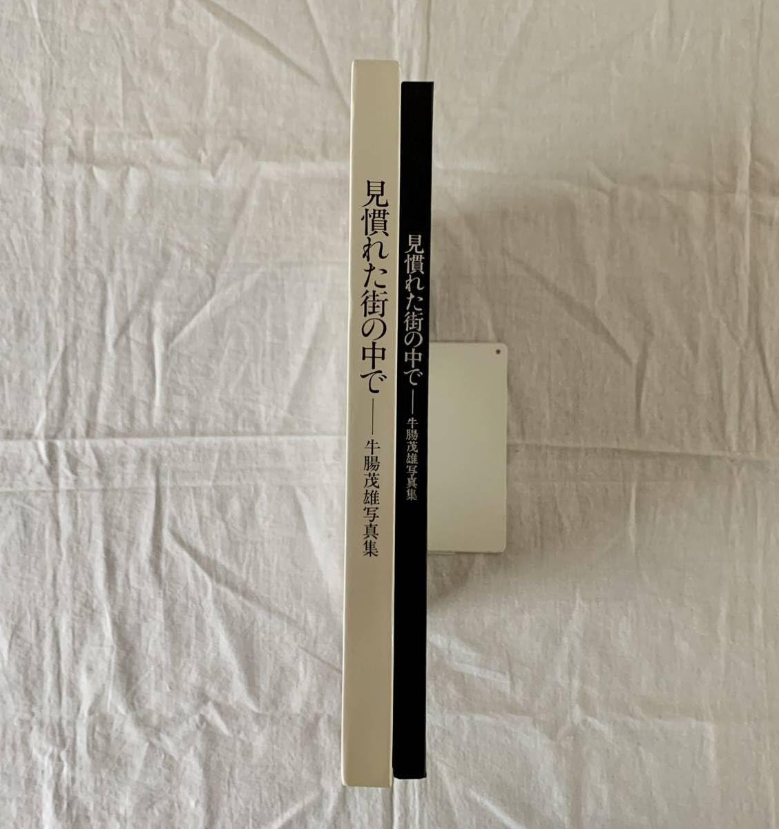 Amazon.co.jp: 牛腸茂雄、見慣れた街の中で、私家版、限定500部、写真