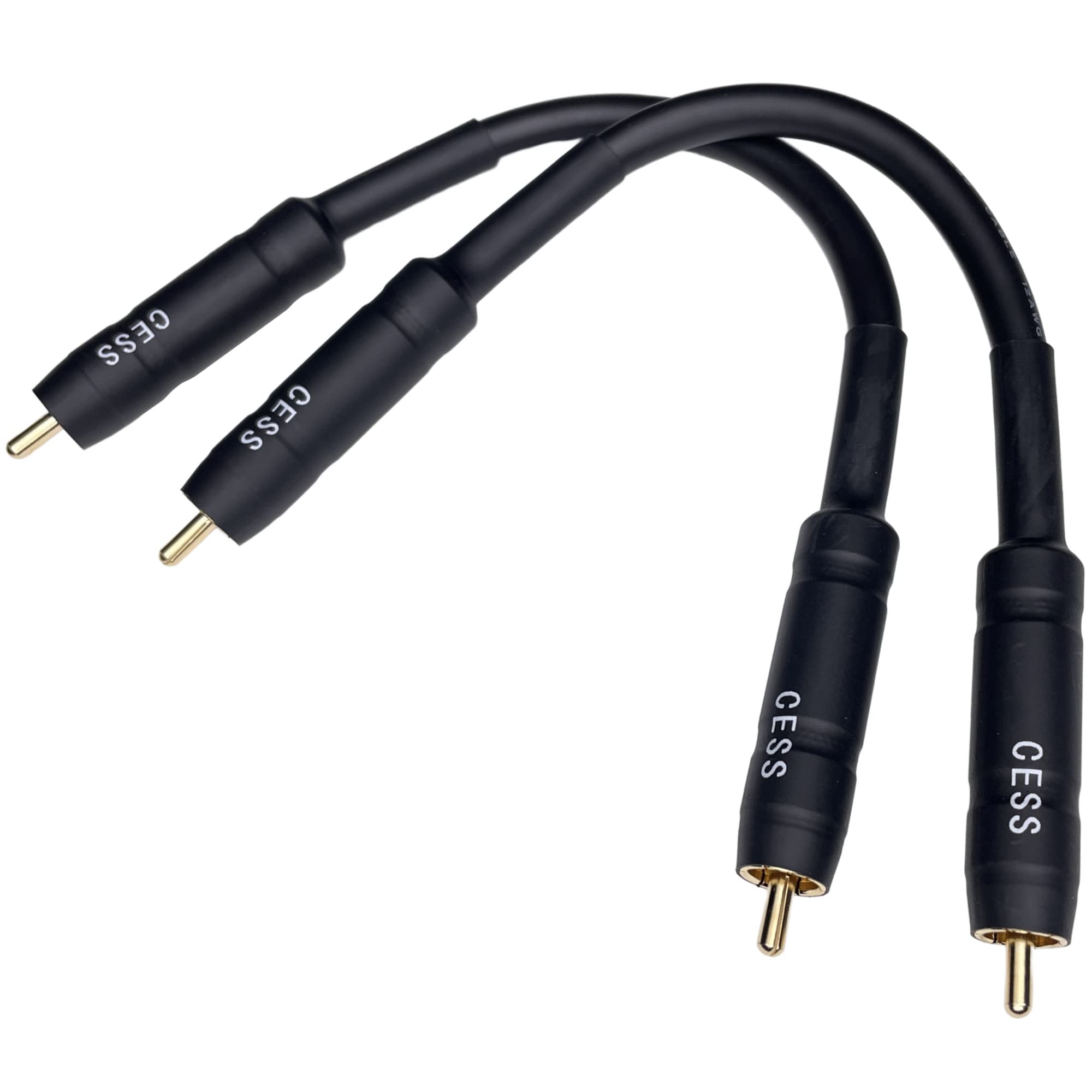 Amazon | CNCESS CESS-111-6i RCAプリアンプジャンパーオス-オスパッチ