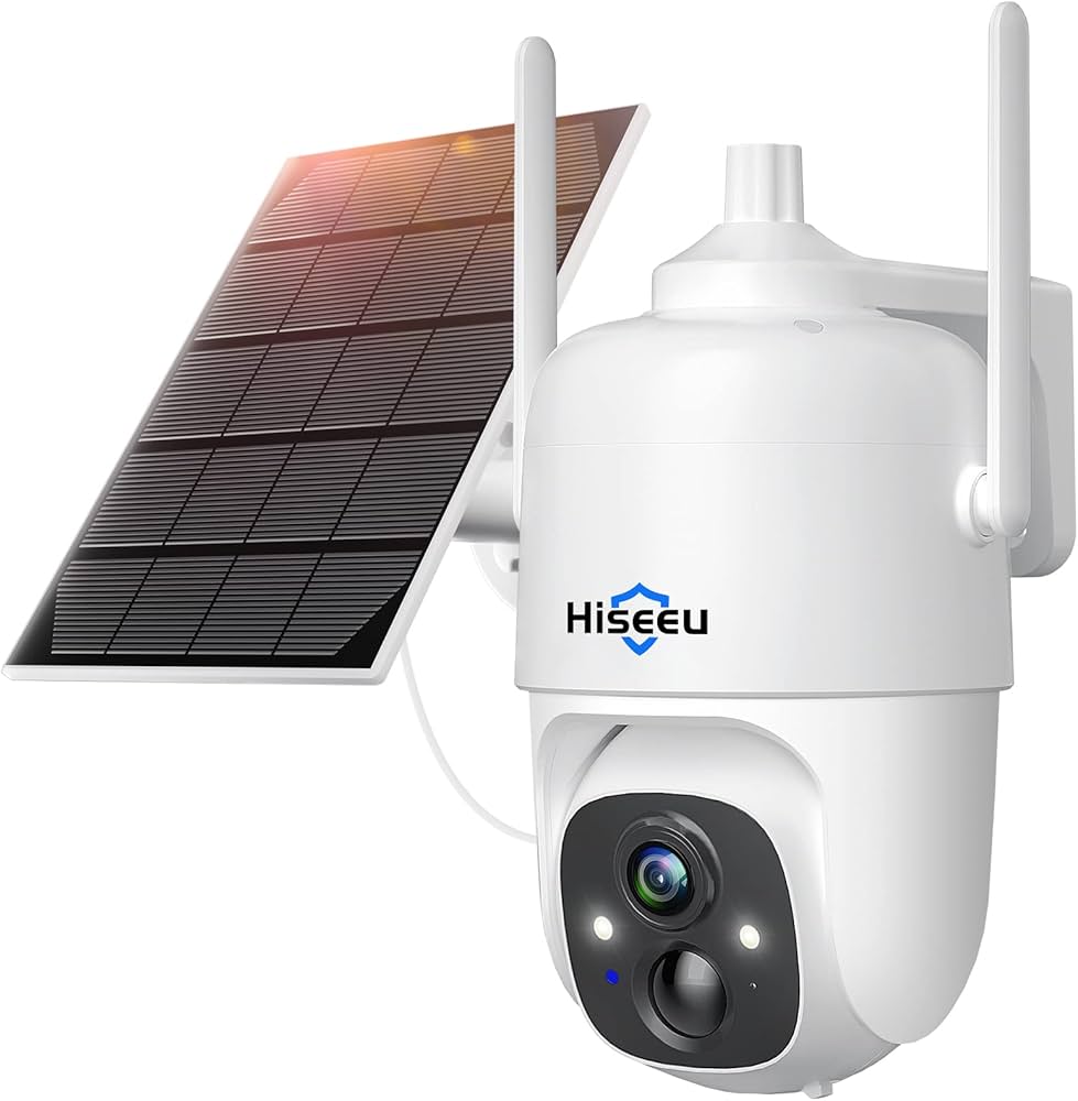 Amazon.co.jp: 【最新型&500万高画素&完全無線電池式カメラ】Hiseeu