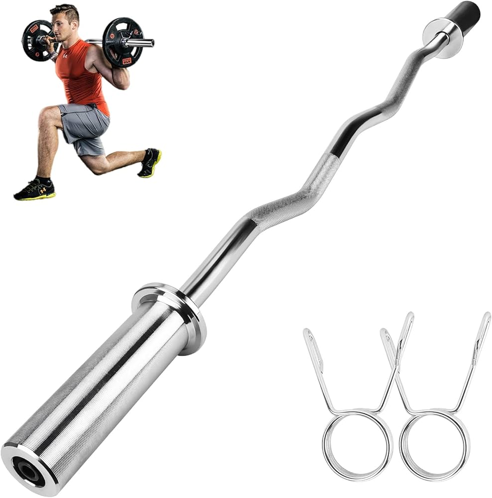 Amazon | TORENA バーベルシャフト 120cm 直径50mm EZバー