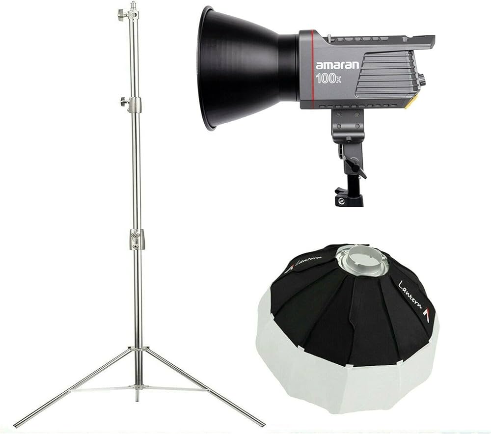 Amazon | Aputure Amaran 100X LEDビデオライト2700K-6500K 二色 調光