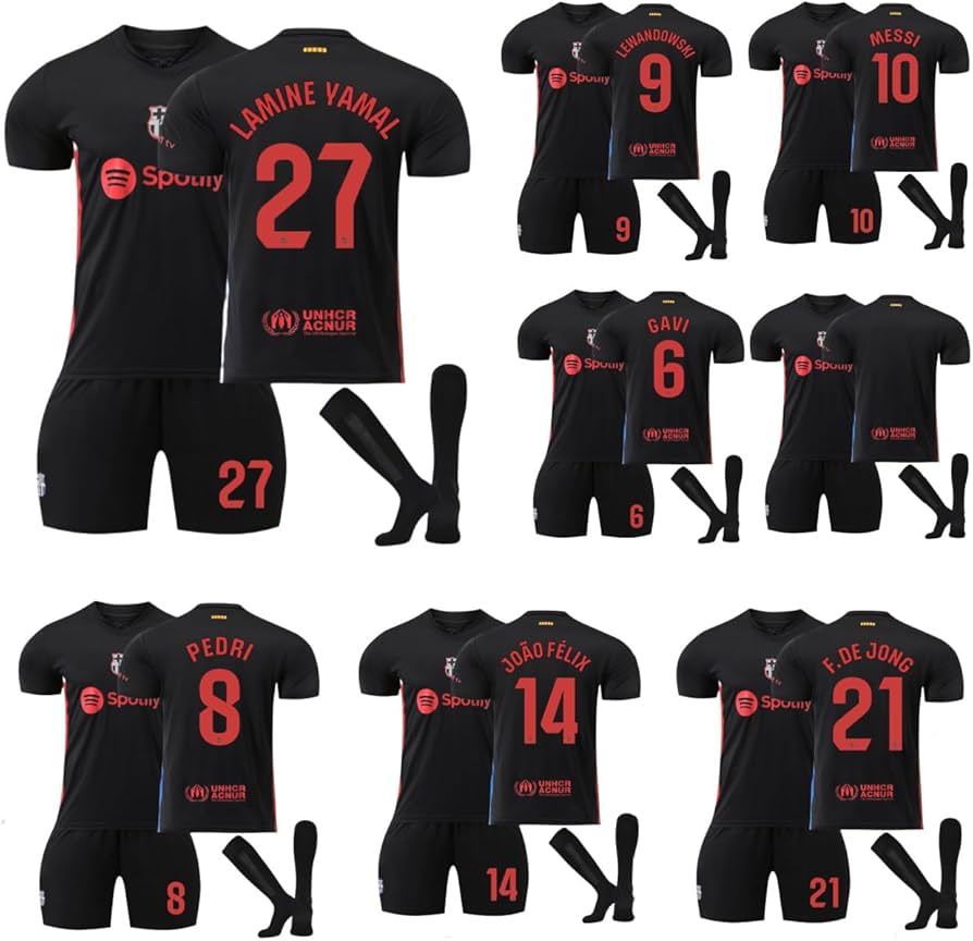 Amazon.co.jp: [Fusaeh] バルセロナ アウェイ 24-25 ユニフォーム