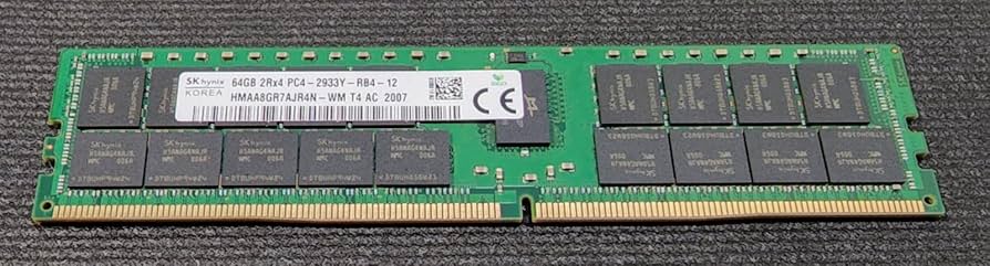 Amazon.co.jp: Hynix HMAA8GR7AJR4N-WM 64GB DDR4-2933 2Rx4 (16Gb