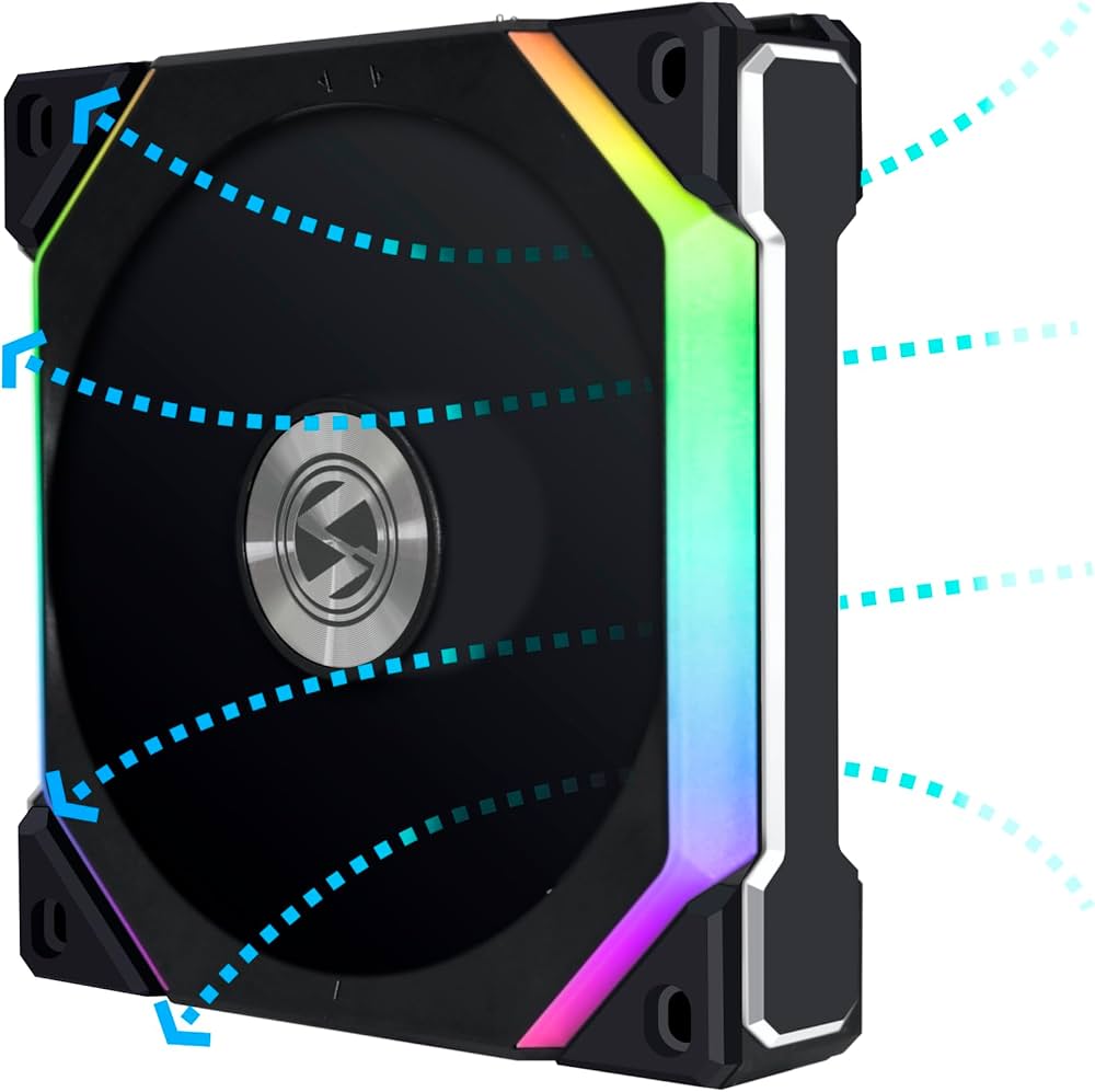 Amazon | LIANLI ケースファン 「UNI FAN」シリーズ UNIFAN SL120 V2