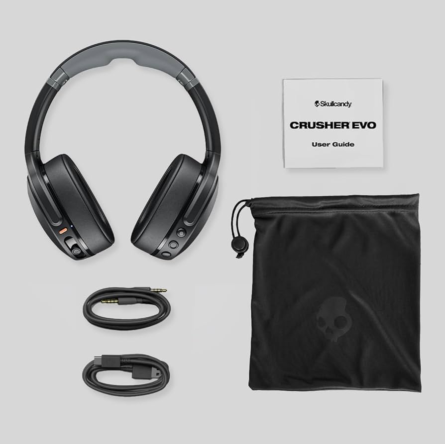 Amazon.com: Skullcandy Crusher Evo Wireless Bluetooth Headphones