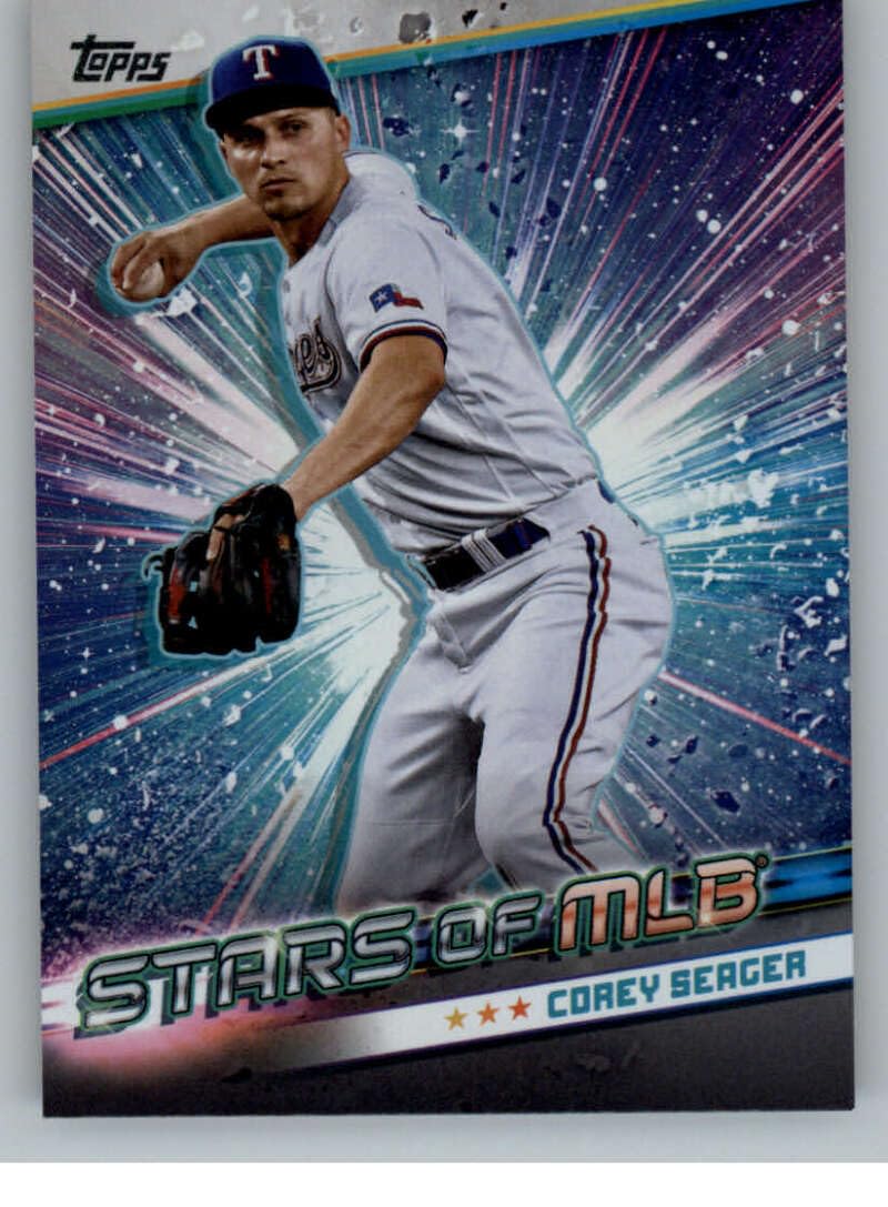 Amazon.com: 2024 Topps Stars of MLB #SMLB-28 Corey Seager Texas