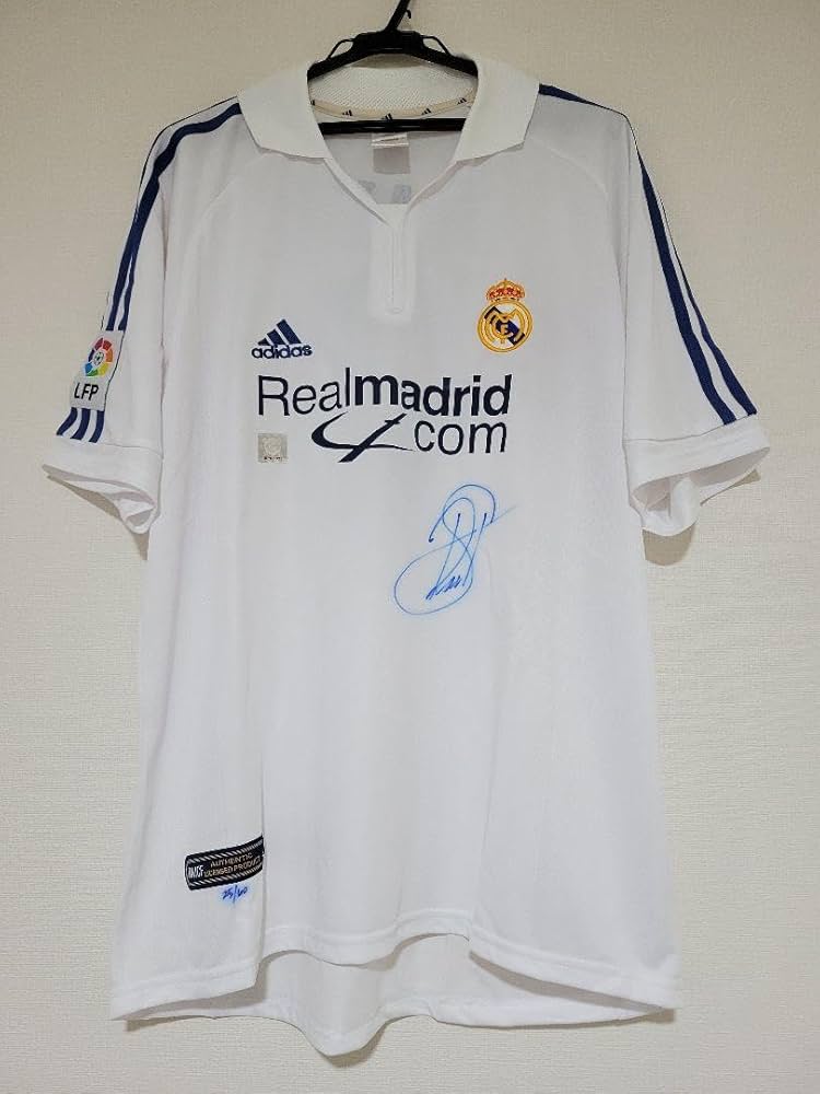 Amazon.co.jp: レアルマドリード ラウール サイン ユニフォーム 証明書
