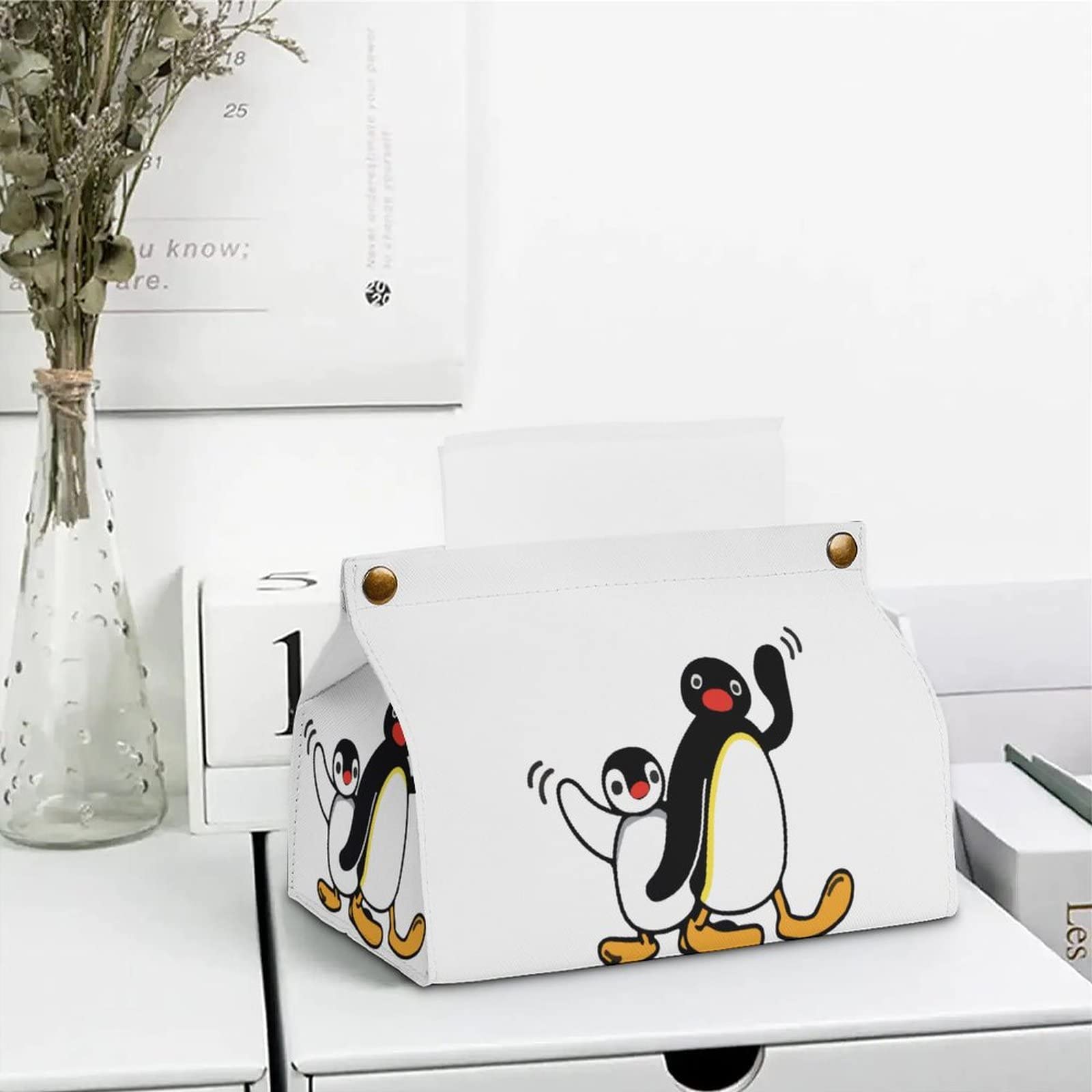 Amazon｜ティッシュケース ピングー キャラクター ペンギン ティッシュ