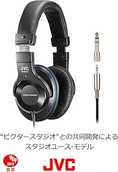 Amazon.com: JVC Victor Studio Monitor Headphones | HA-MX10-B