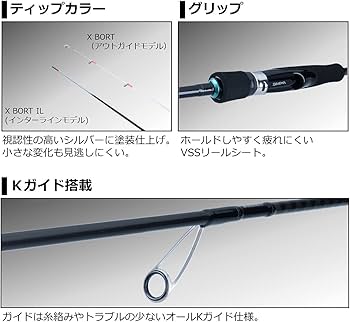 Amazon | ダイワ EMERALDAS X BOAT 65LS-S | ダイワ(DAIWA) | エギング