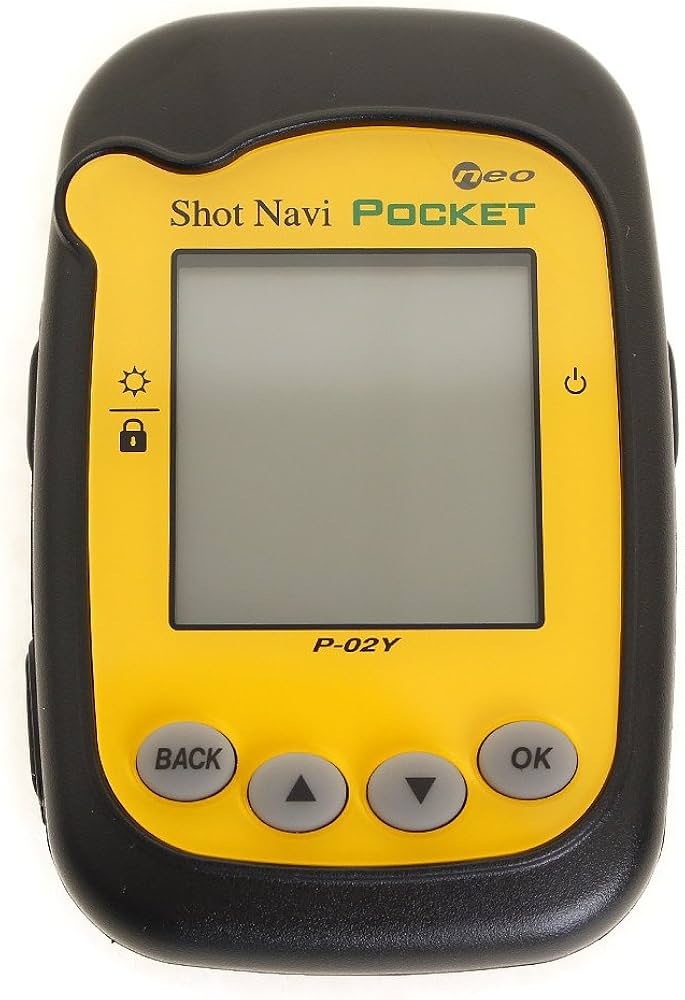 Amazon | ショットナビ(Shot Navi) ゴルフナビ ポケットネオ イエロー