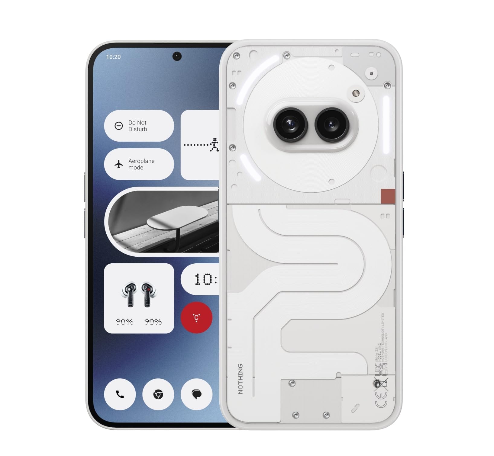 Amazon | Nothing Phone (2a) 8+128G Milk スマートフォン本体 【日本