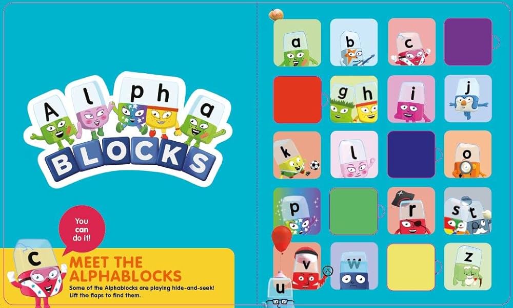 Amazon.com: Alphablocks Fun Phonics: A Lift-the-Flap Book