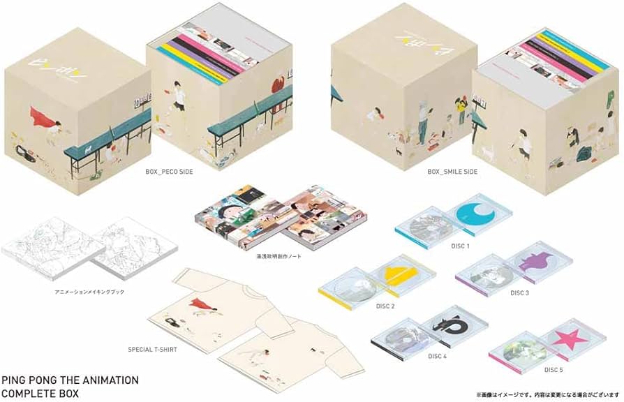 Amazon.co.jp: ピンポン COMPLETE BOX(完全生産限定版) [Blu-ray