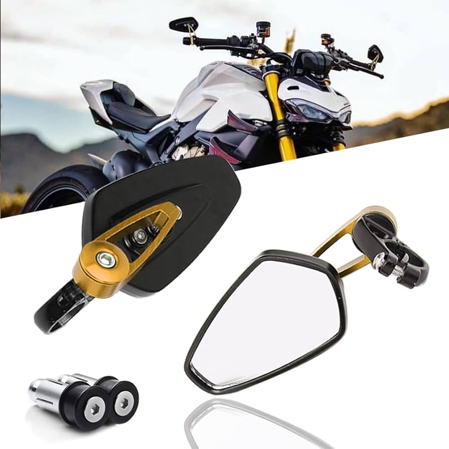Amazon | バイクミラー 7/8インチ 22mm バーエンドミラー GROM MSX125