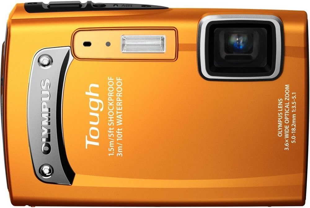 Amazon | OLYMPUS 防水デジタルカメラ TOUGH TG-310 オレンジ 3m防水