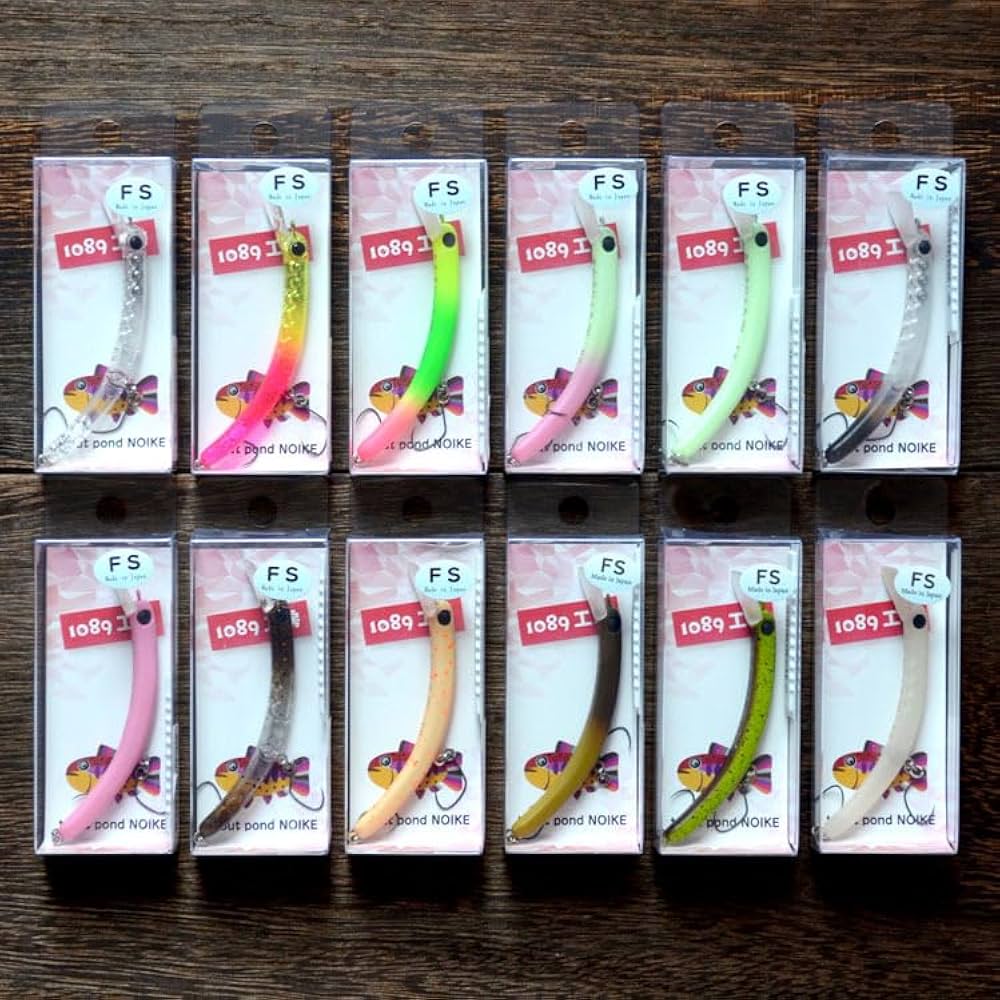 Amazon | 1089工房 さかさにょろ 70FS 3.6g 12点セット さかさニョロ