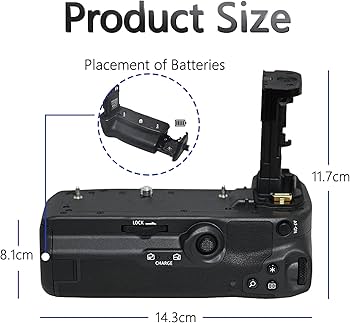 Amazon | Raeisusp BG-R10 縦型バッテリーグリップ と 2.4Gワイヤレス