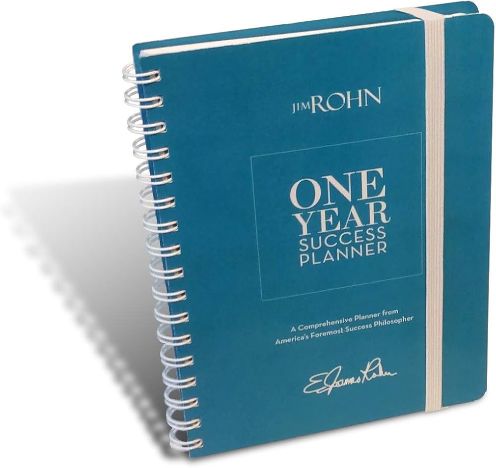 Jim Rohn One-Year Success Planner: Jim Rohn: 9781935944676: Amazon